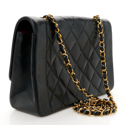 Chanel Lambskin Quilted Medium Single Flap Black 5 of 23