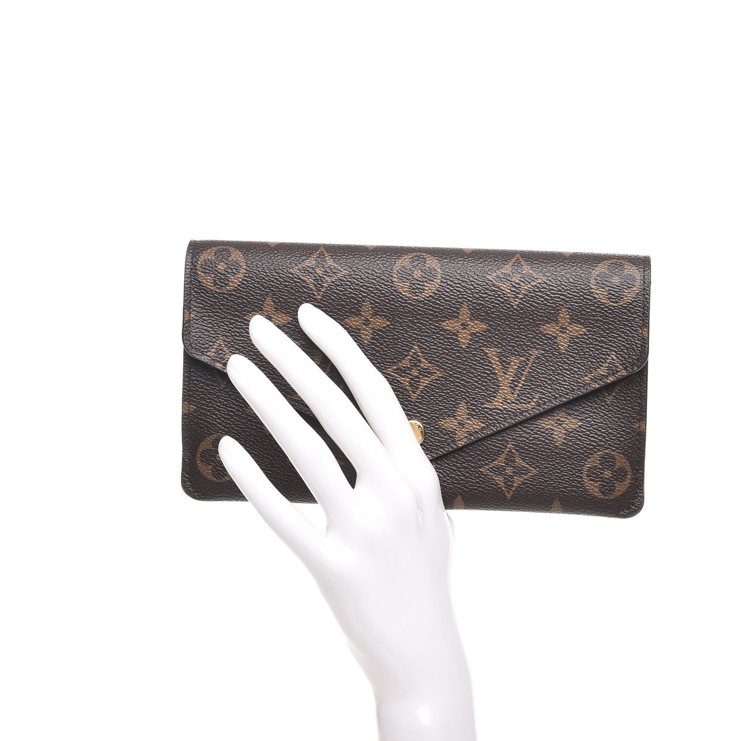 Louis Vuitton Monogram Jeanne Wallet Rose Ballerine 2 of 8