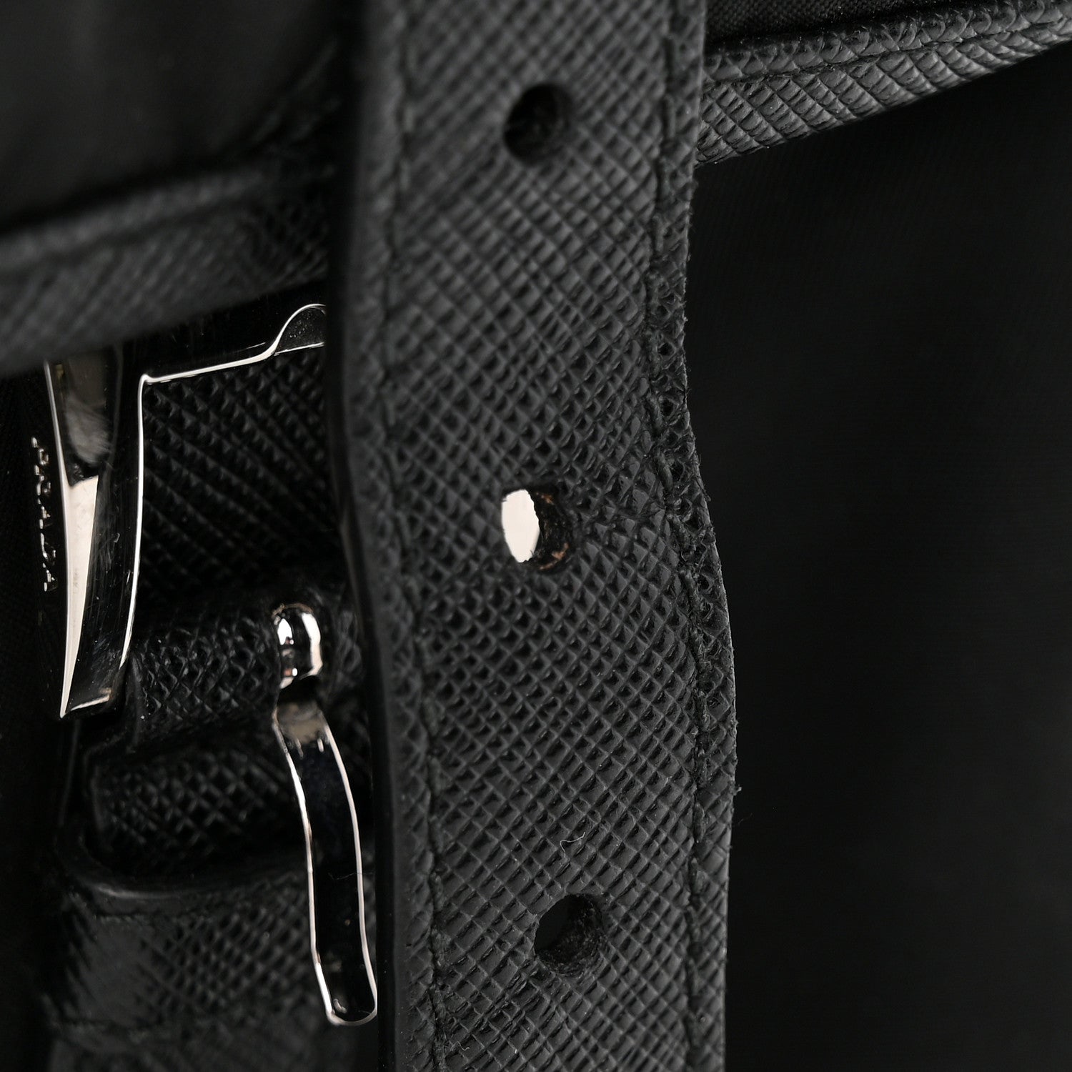 Prada Tessuto Nylon Saffiano Vela Quilted Backpack Black 12 of 19