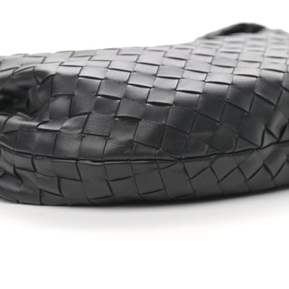 Bottega Veneta Nappa Intrecciato Teen Jodie Hobo Black 9 of 10