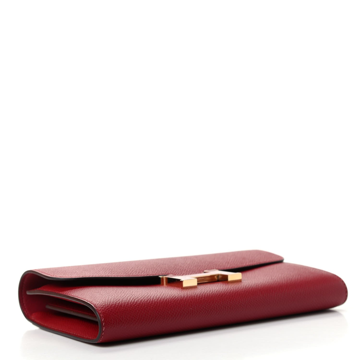 Hermes Epsom Constance Long Wallet Rouge Grenat 4 of 6