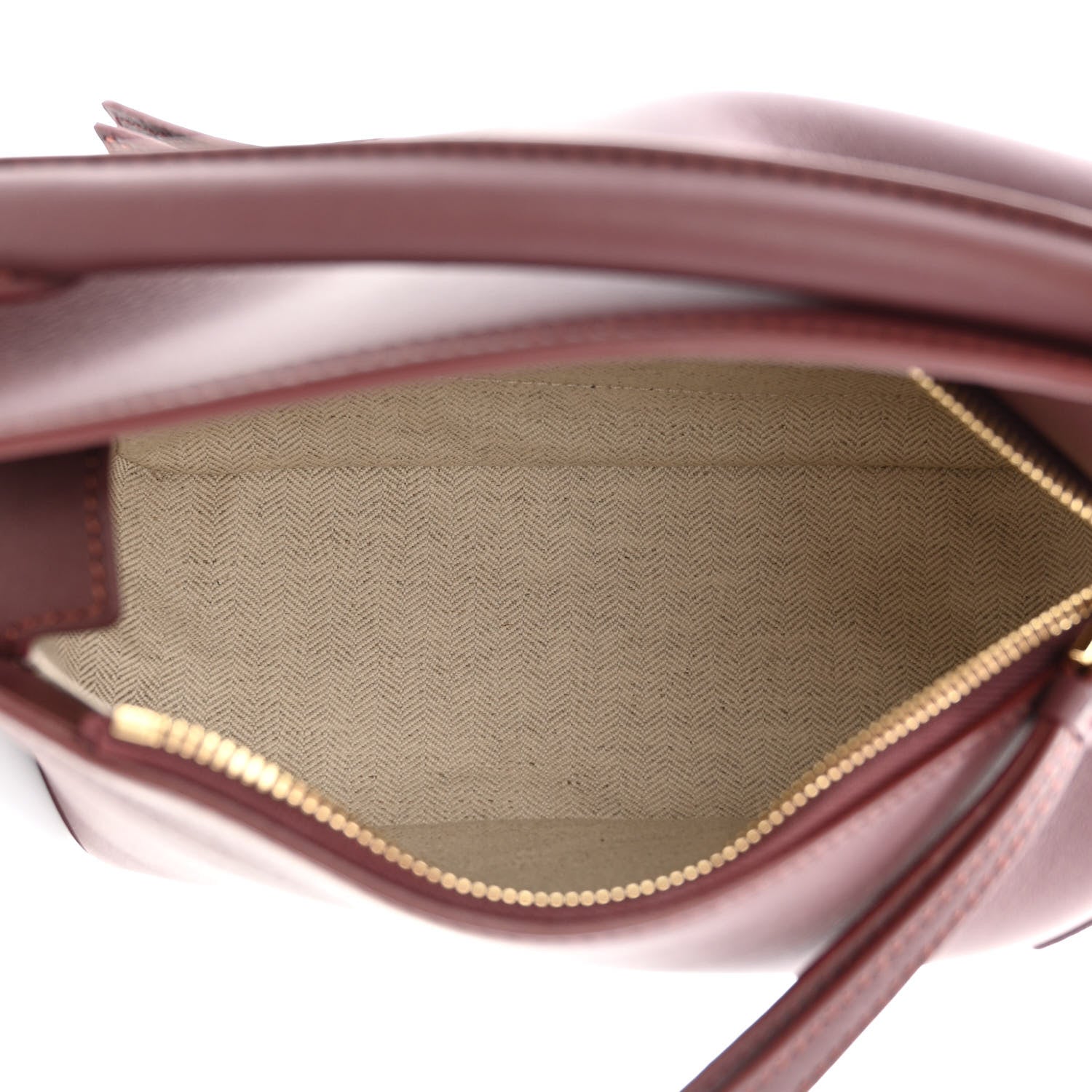 Loewe Soft Grained Calfskin Small Puzzle Edge Bag Dark Burgundy 5 of 10
