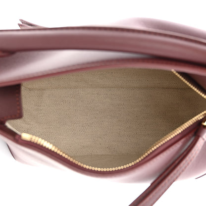 Loewe Soft Grained Calfskin Small Puzzle Edge Bag Dark Burgundy 5 of 10