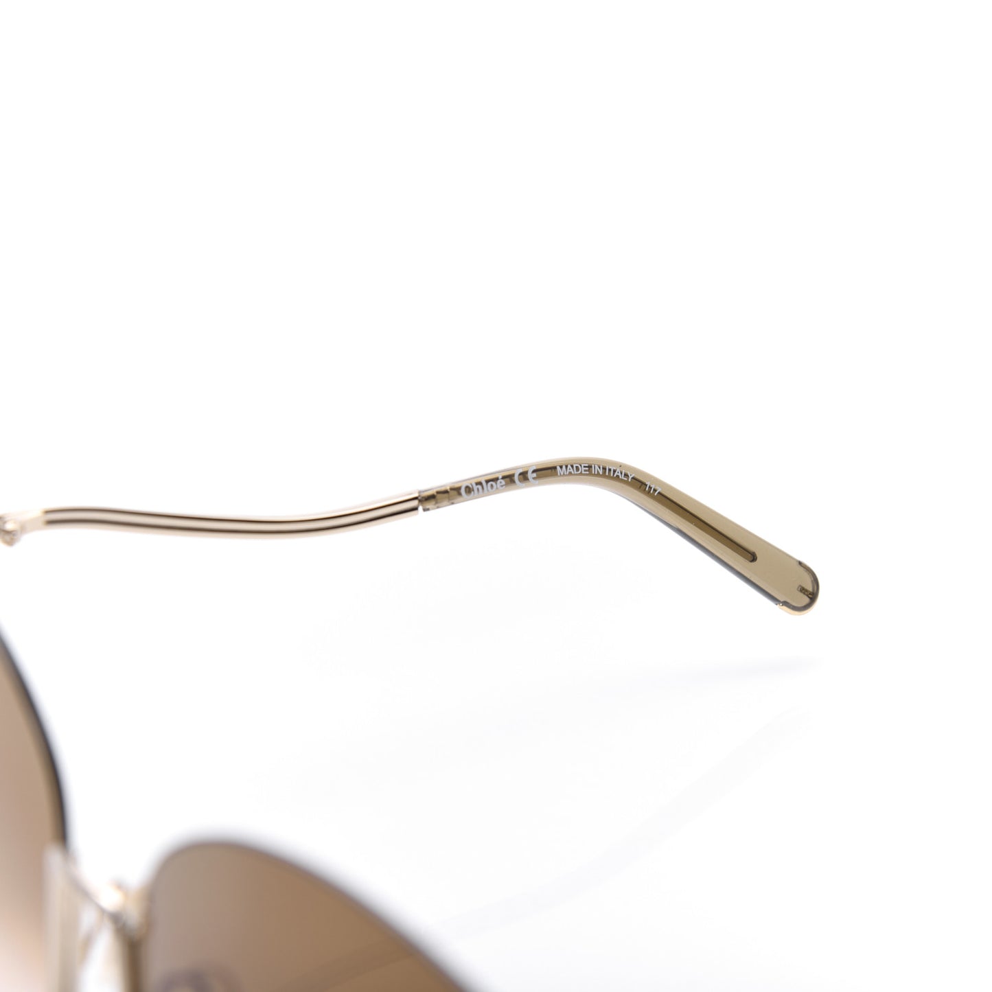 Oversized Round Milla Sunglasses CE125S Gold