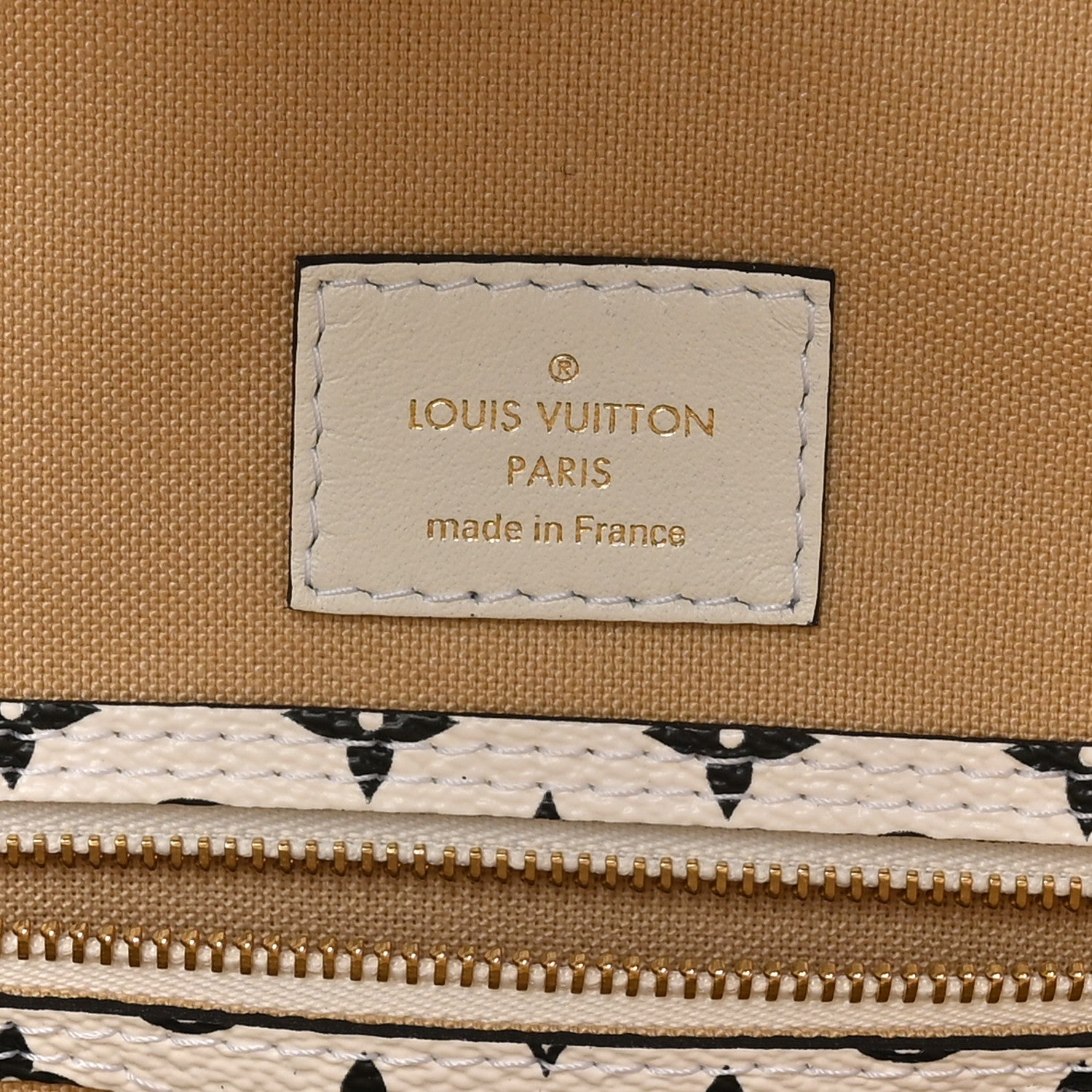 Louis Vuitton Monogram Giant Neverfull MM Kaki 7 of 11
