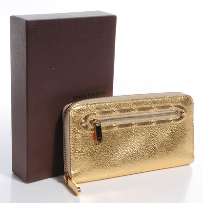 Louis Vuitton Suhali Zippy Wallet Gold 5 of 8