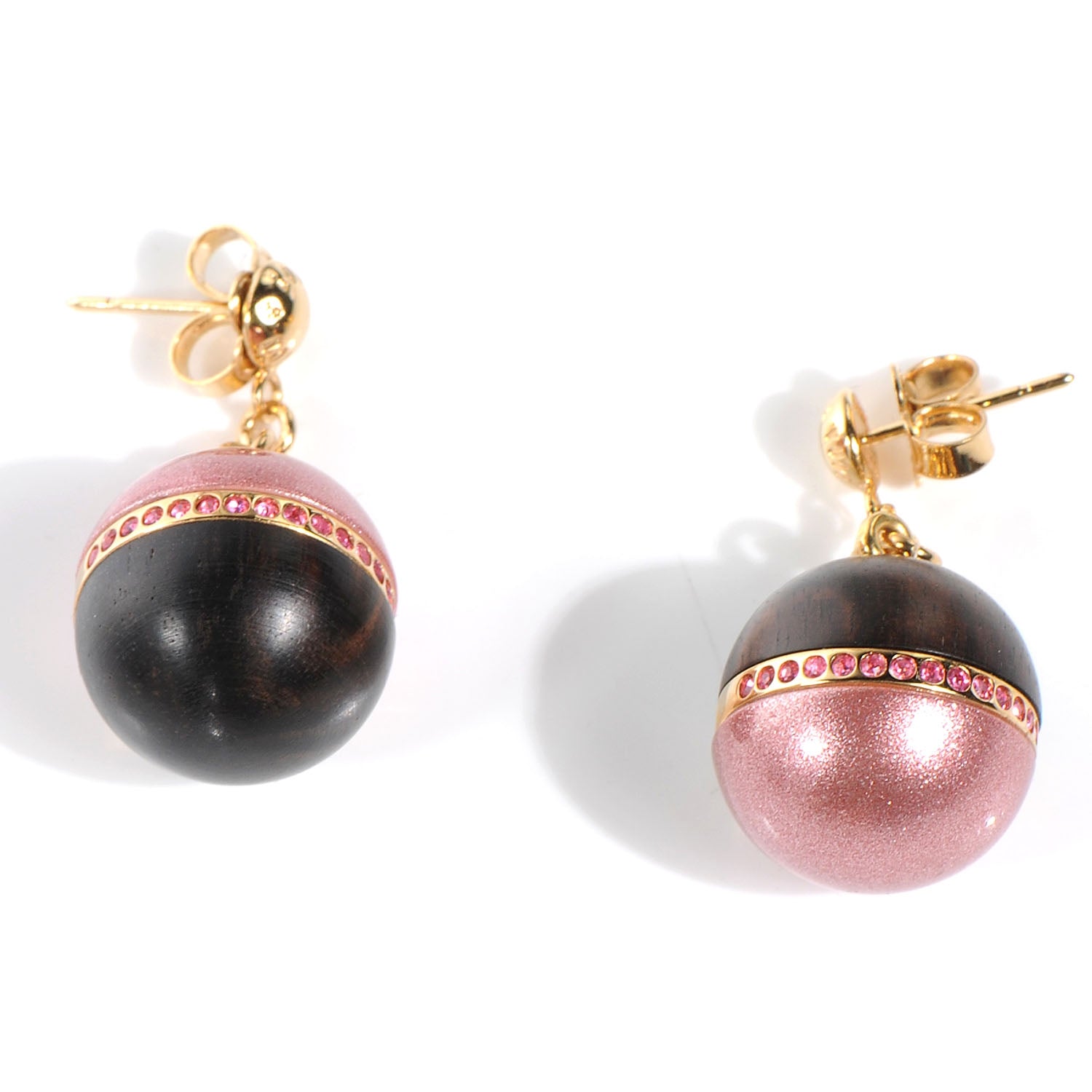 Louis Vuitton Magnetic Glitter Earrings 1 of 4