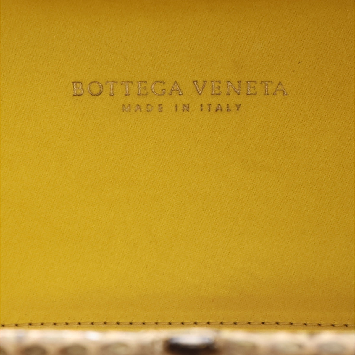 Bottega Veneta Satin Intreccio Impero Ayers Knot Clutch Banane 6 of 9