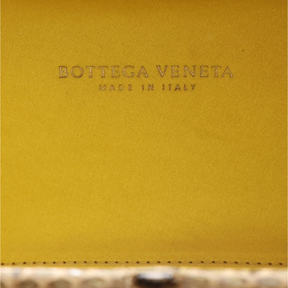 Bottega Veneta Satin Intreccio Impero Ayers Knot Clutch Banane 6 of 9