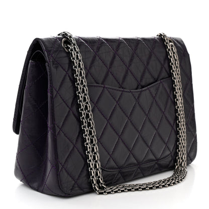 Chanel Aged Calfskin Quilted 2.55 Reissue 227 Flap Dark Purple 3 of 12