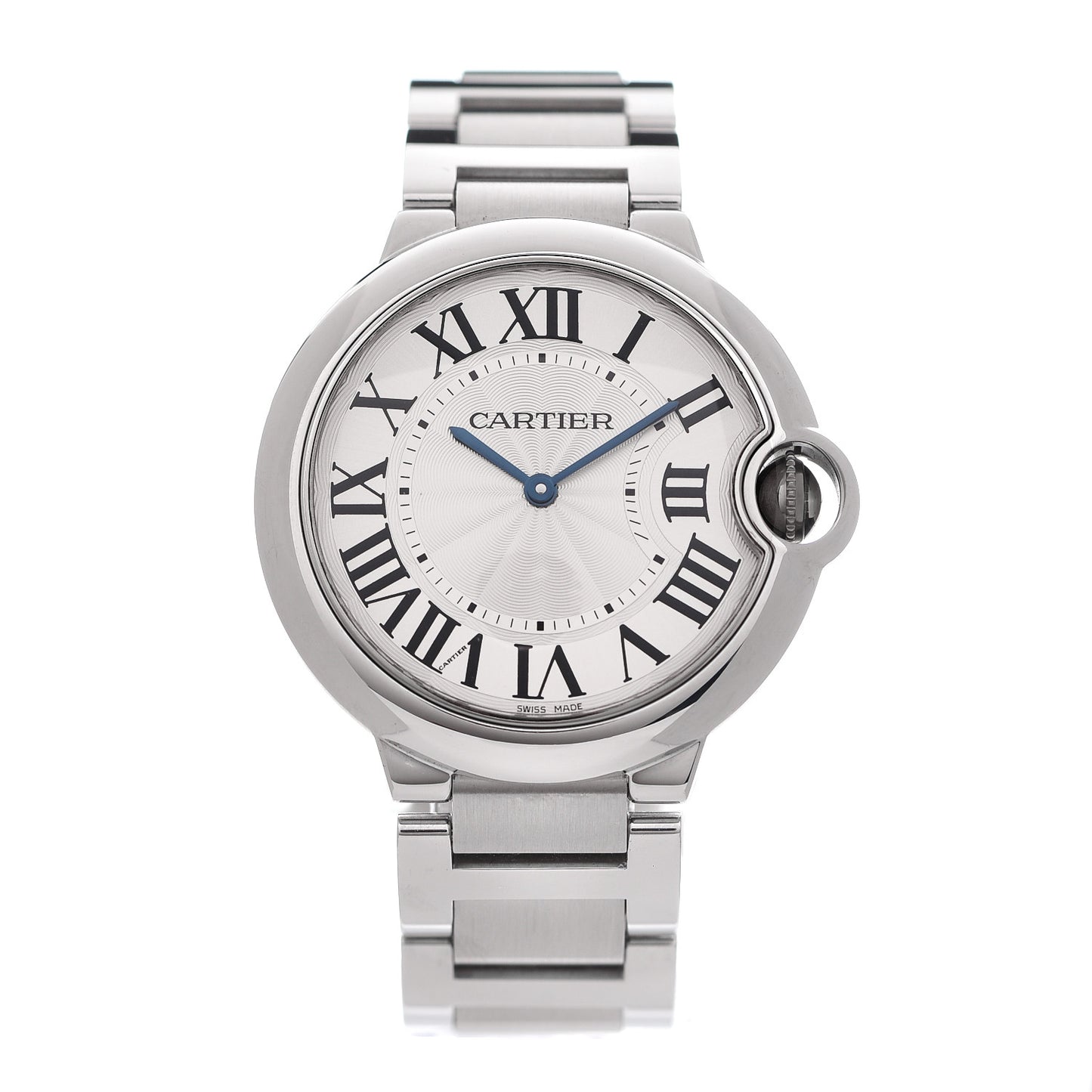 Stainless Steel 36mm Ballon Bleu De Cartier Quartz Watch