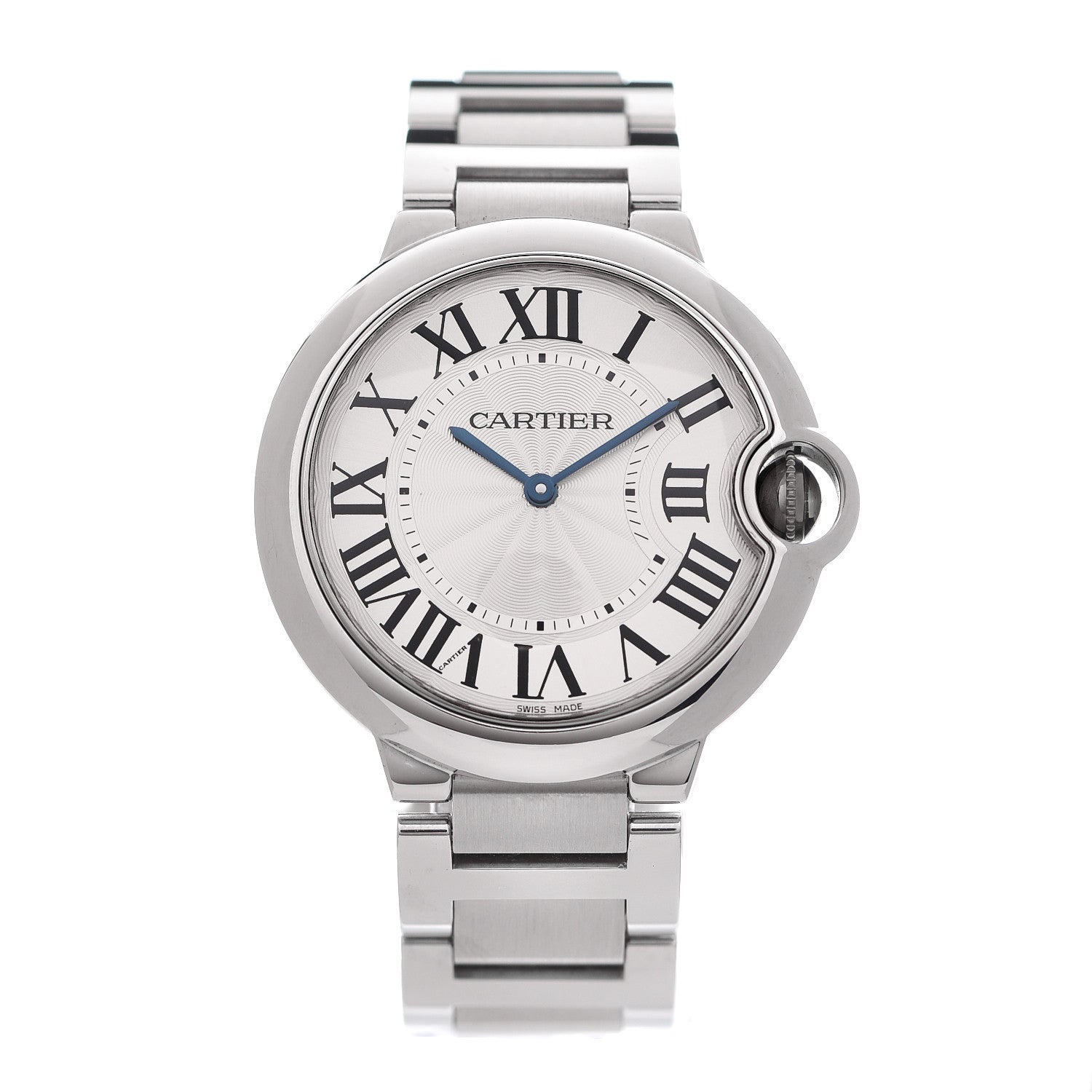 Cartier Stainless Steel 36mm Ballon Bleu De Cartier Quartz Watch 1 of 5