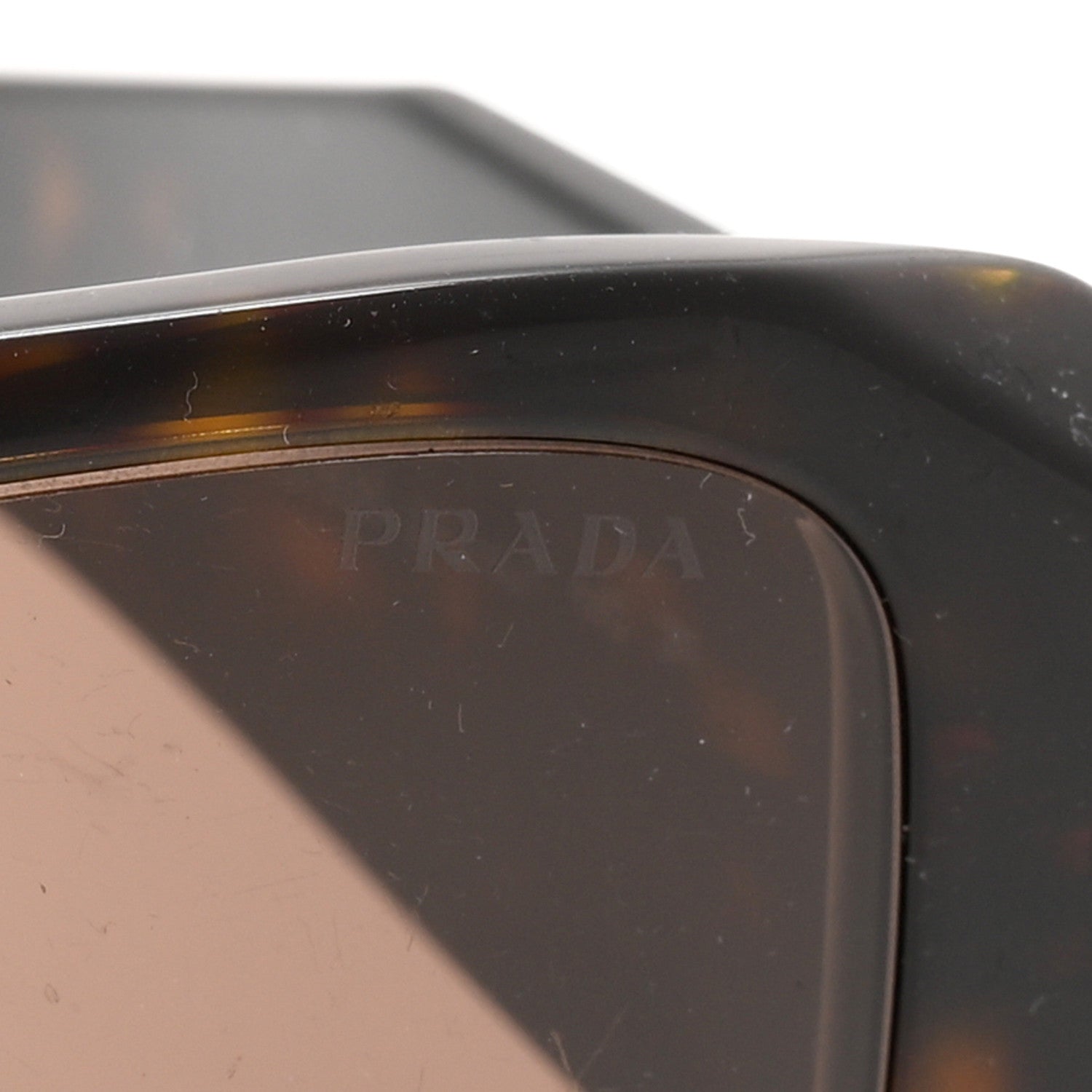 Prada Acetate Symbole Sunglasses SPR 17W-F Havana 7 of 8