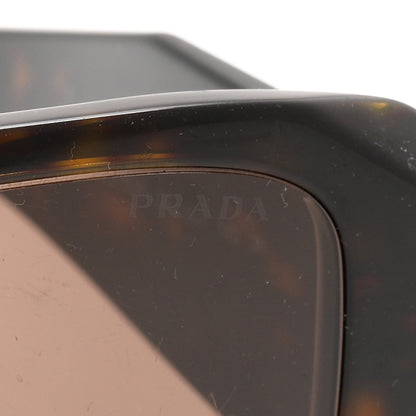 Prada Acetate Symbole Sunglasses SPR 17W-F Havana 7 of 8