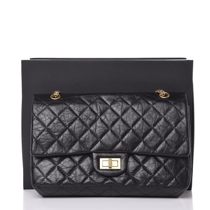 Chanel Aged Calfskin Quilted 2.55 Reissue 227 Flap Black 10 of 10