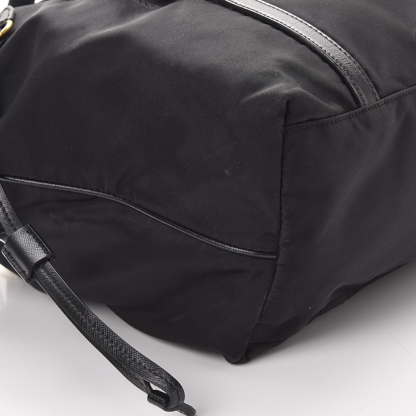 Tessuto Nylon Saffiano Tote Nero Black