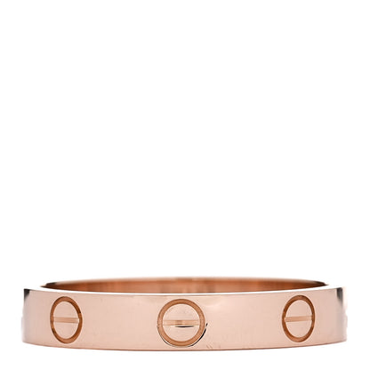 Cartier 18K Pink Gold 3.5mm LOVE Wedding Band Ring 57 8 3 of 4