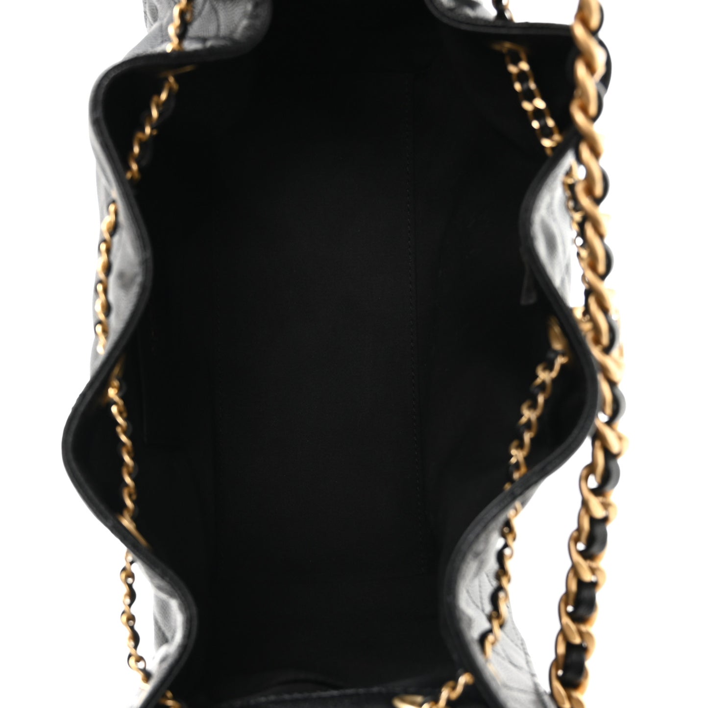 Caviar Quilted Small Chanel 25 Handbag Black