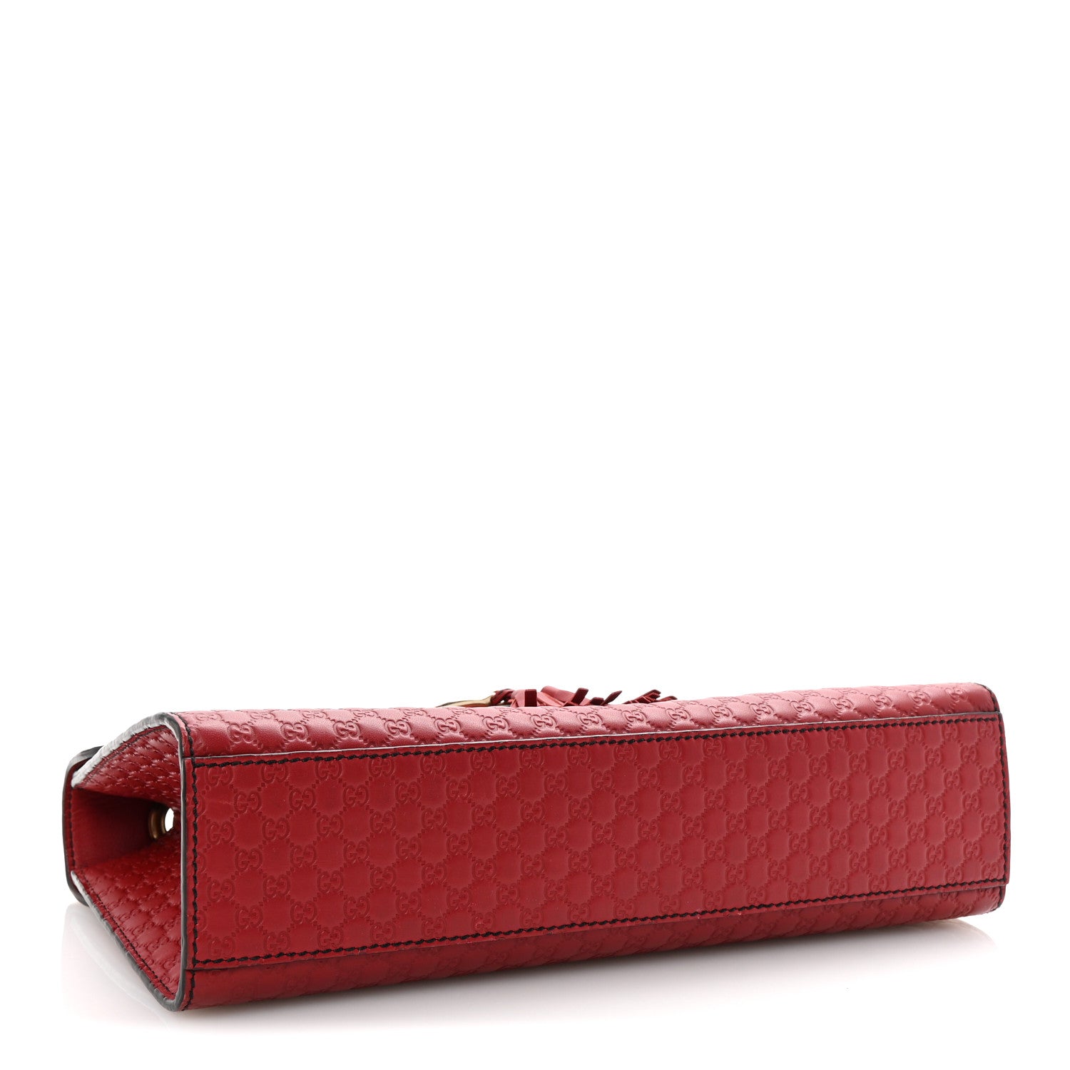 Gucci Microguccissima Medium Emily Chain Shoulder Bag Red 4 of 15