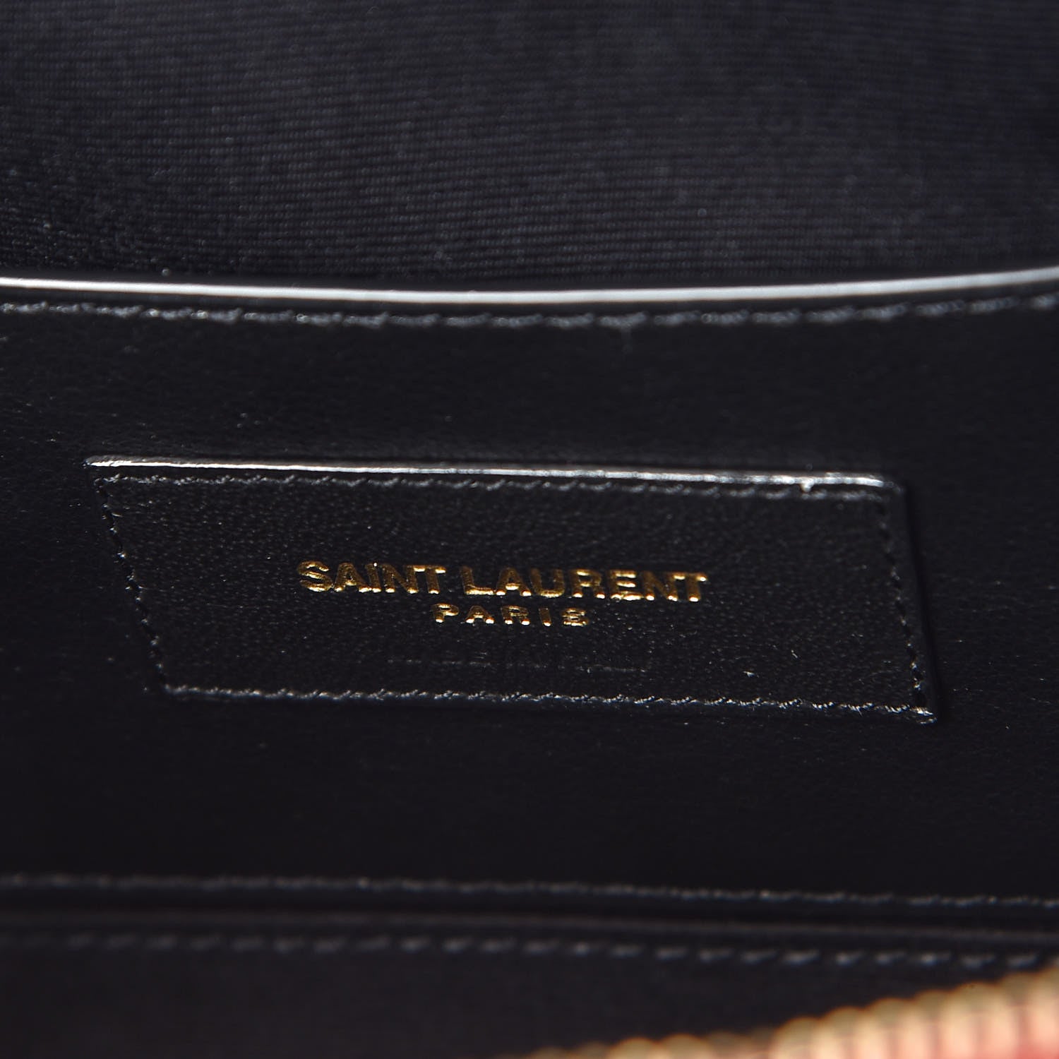 Saint Laurent Patent Matelasse Vicky Monogram Belt Bag Red 6 of 6