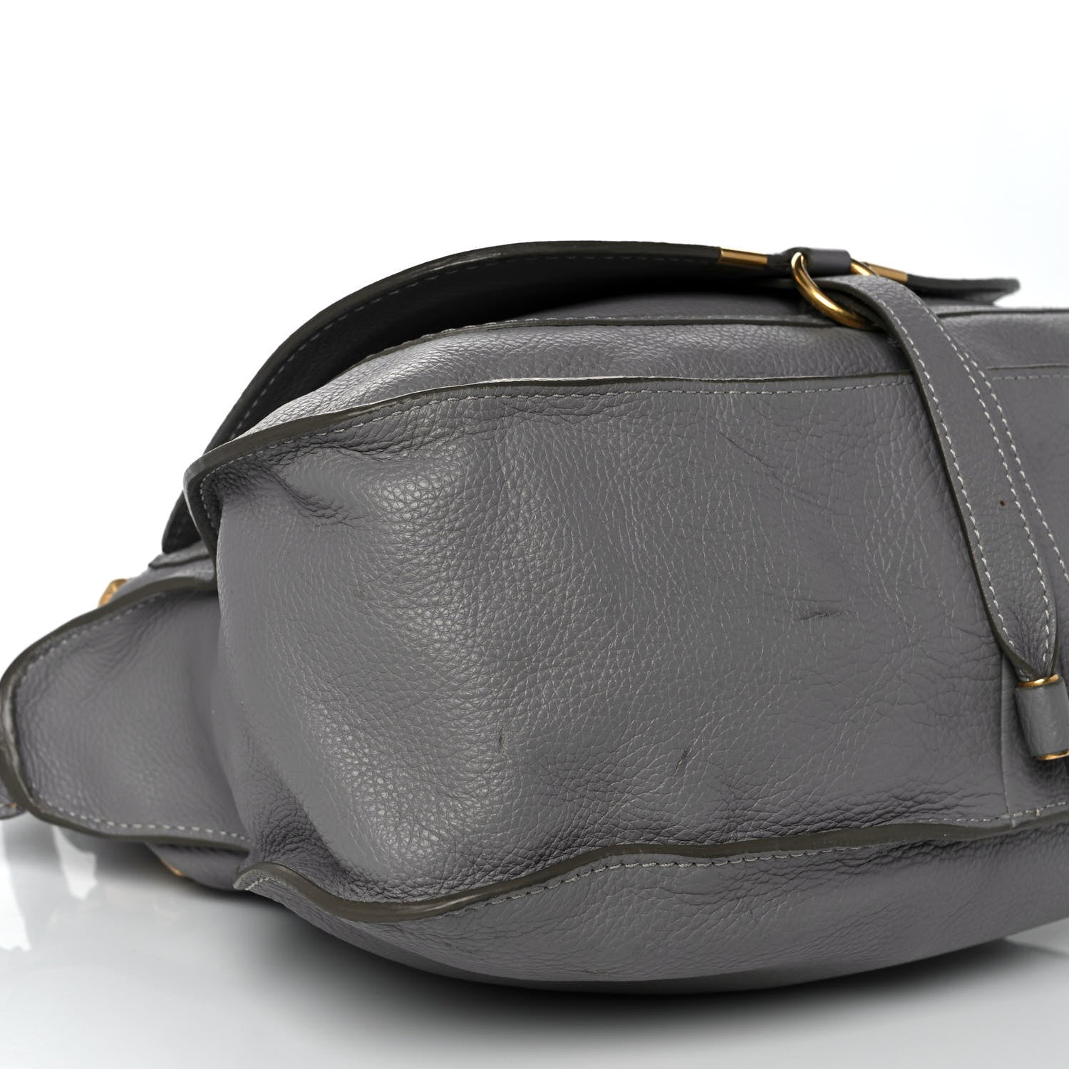Chloe Calfskin Small Marcie Satchel Cashmere Grey 6 of 7