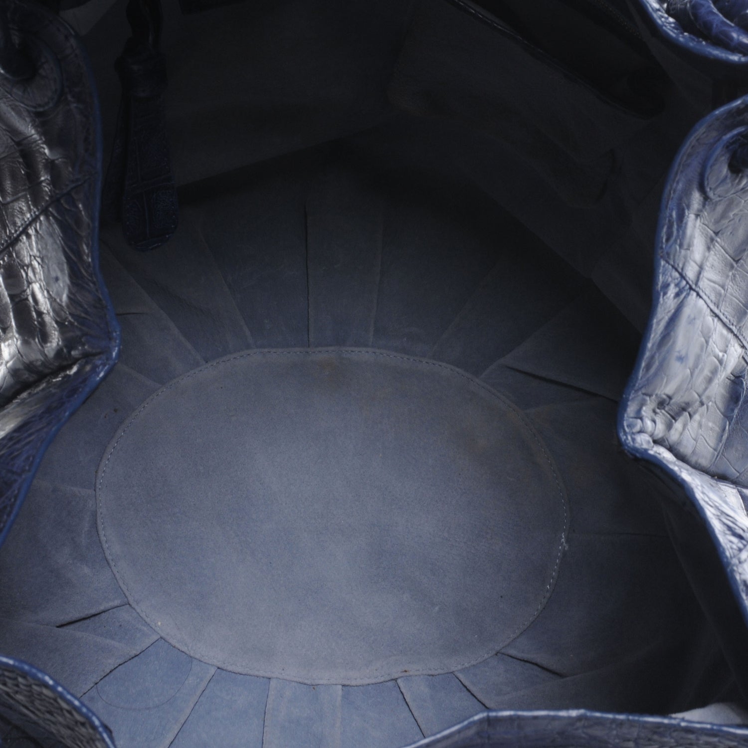 Nancy Gonzalez Crocodile Bag Blue 6 of 8