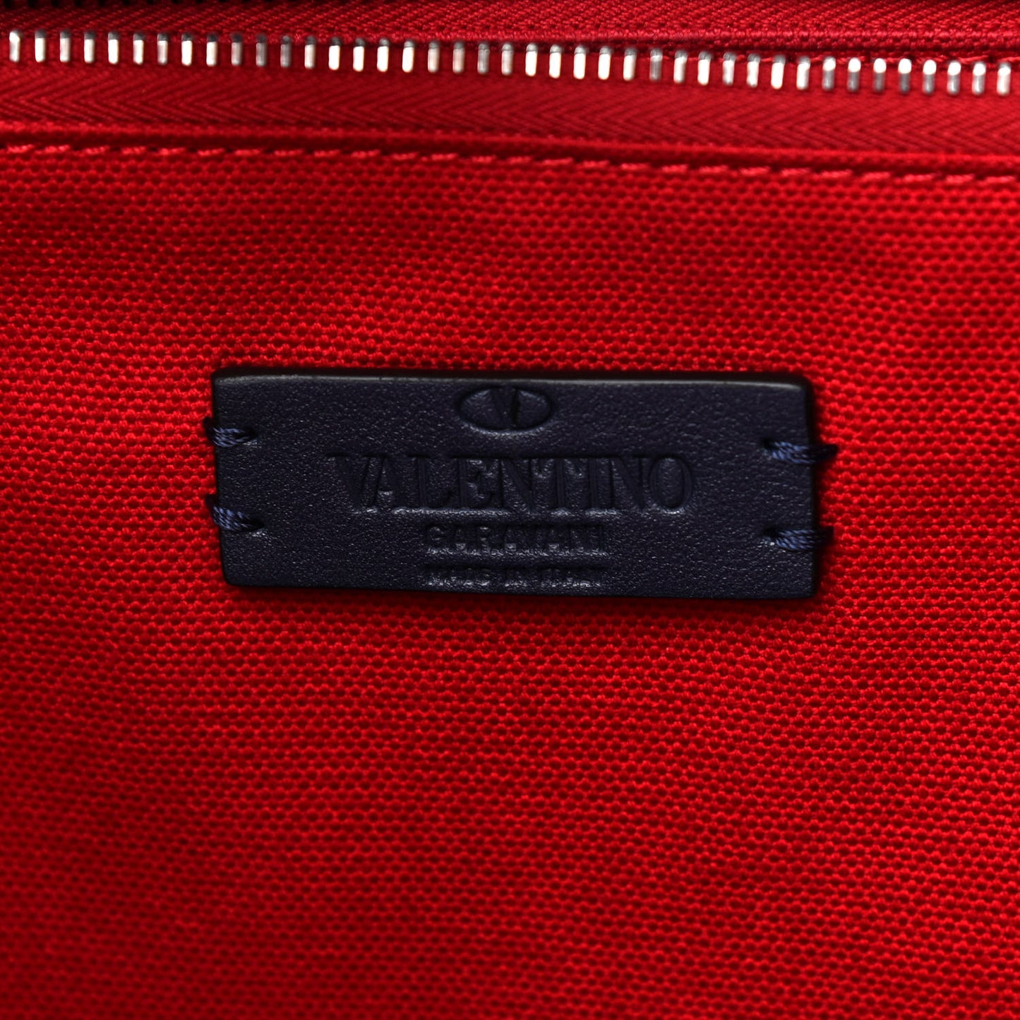 Denim Vring Logo Tote Blue