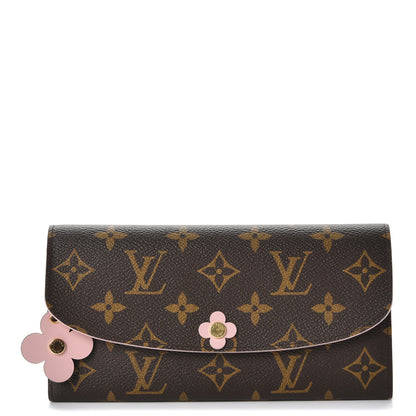 Louis Vuitton Monogram Bloom Flower Emilie Wallet 1 of 7