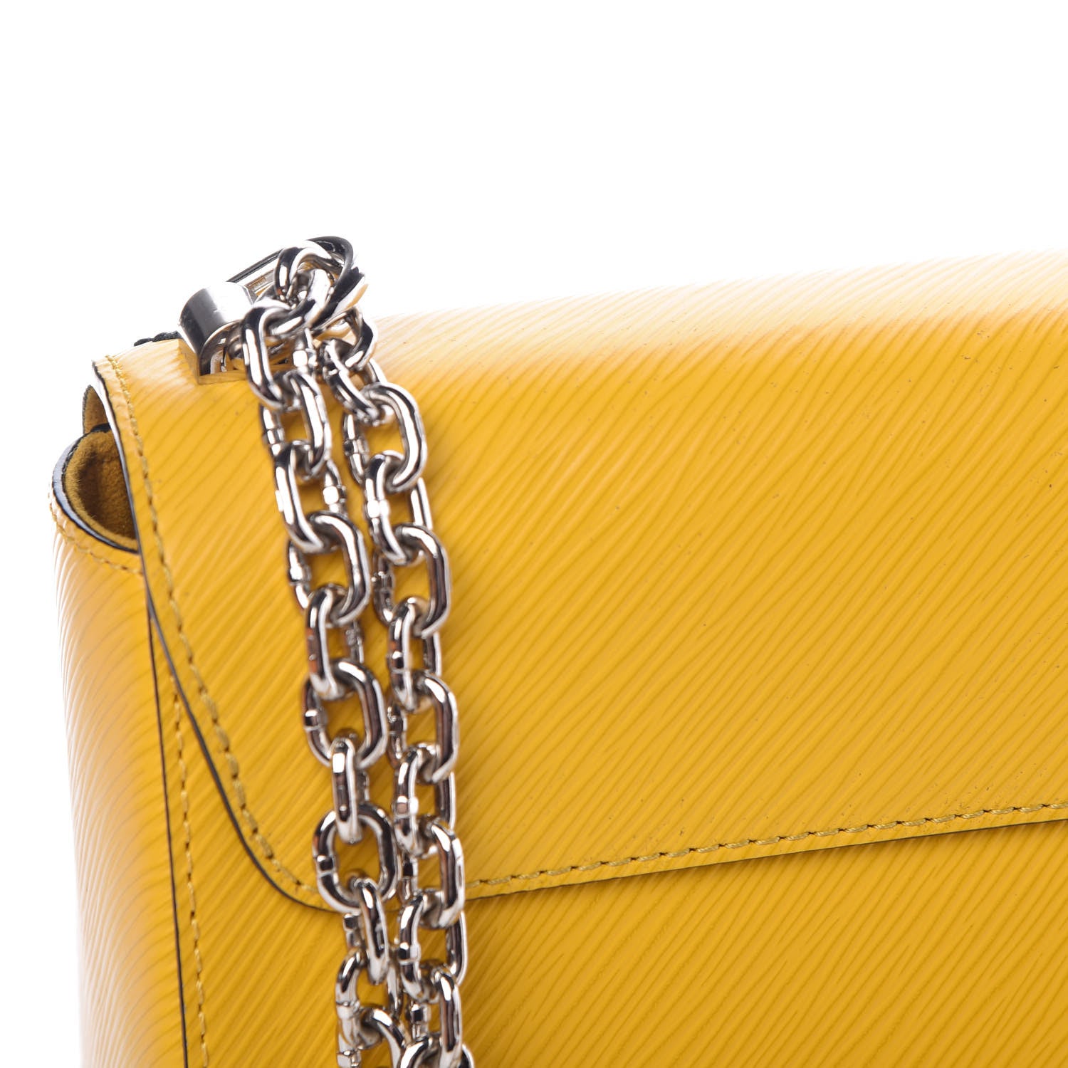 Louis Vuitton Epi Early Bird Twist Shoulder Bag MM Jonquille 11 of 12