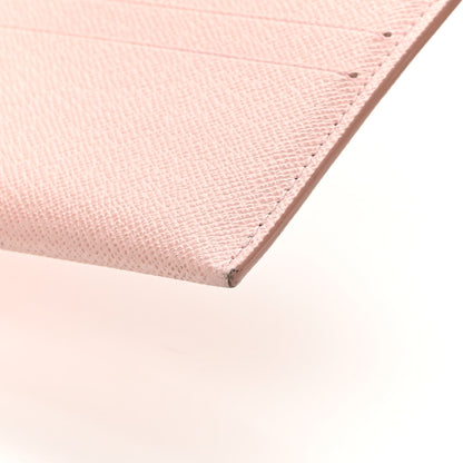 Louis Vuitton Damier Azur Pochette Felicie Chain Wallet Rose Ballerine 16 of 18