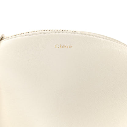 Chloe Calfskin Mini Judy Shoulder Bag White 8 of 10
