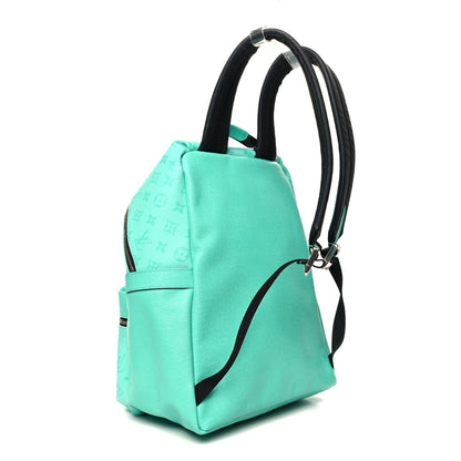 Louis Vuitton Taiga Monogram Discovery Backpack PM Miami Green 3 of 9