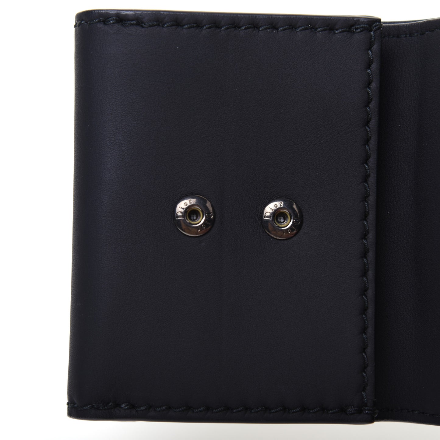 Ultra Matte Calfskin Medium Wallet Black