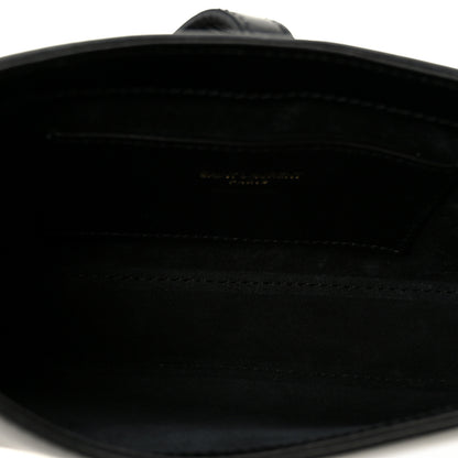 Saint Laurent Smooth Calfskin Le 5 A 7 Mini Hobo Black 5 of 10
