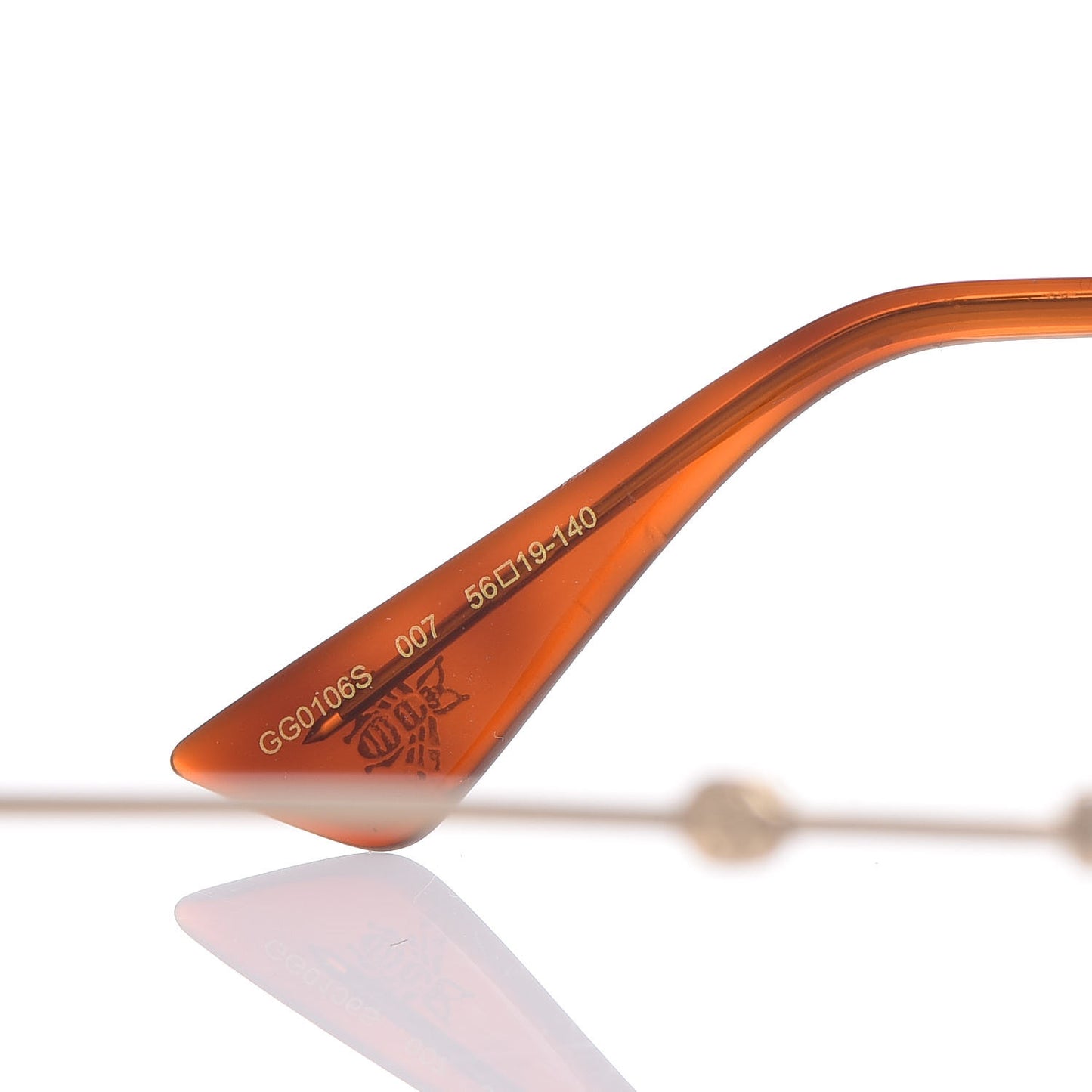 Square Frame Web GG0106S Sunglasses Tortoise