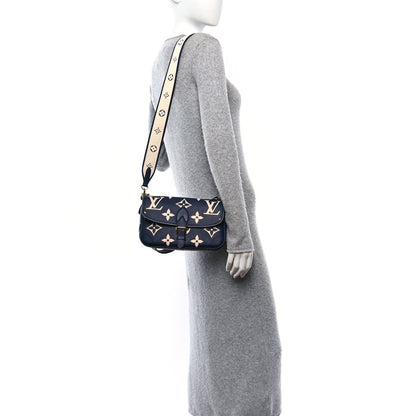 Louis Vuitton Empreinte Giant Monogram Diane Navy Creme 2 of 9