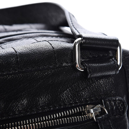 Chanel Distressed Caviar Outdoor Bowler Black 10 of 10