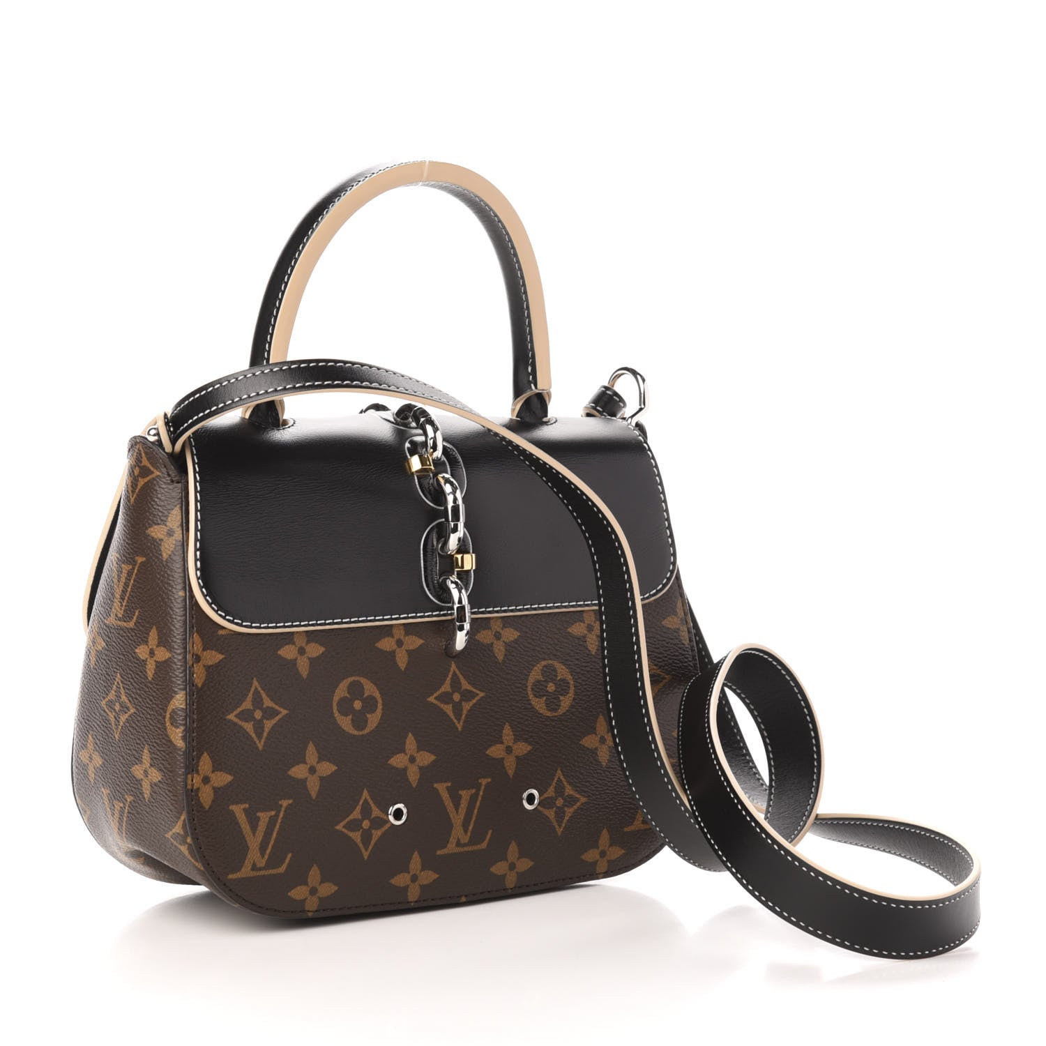 Louis Vuitton Monogram Chain It Black 3 of 10