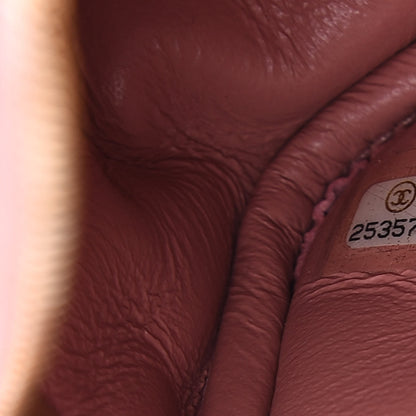 Chanel Aged Calfskin Quilted Mini Reissue Camera Case Pink 5 of 10