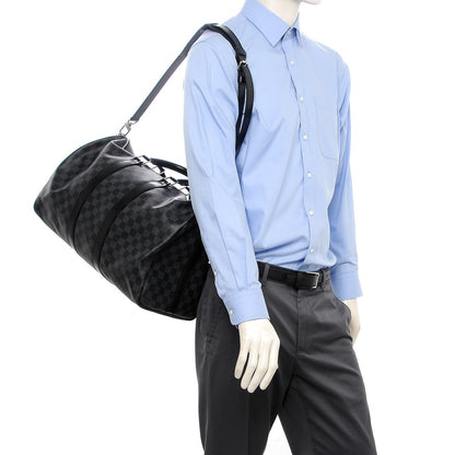 Louis Vuitton Damier Graphite Keepall Bandouliere 45 2 of 8