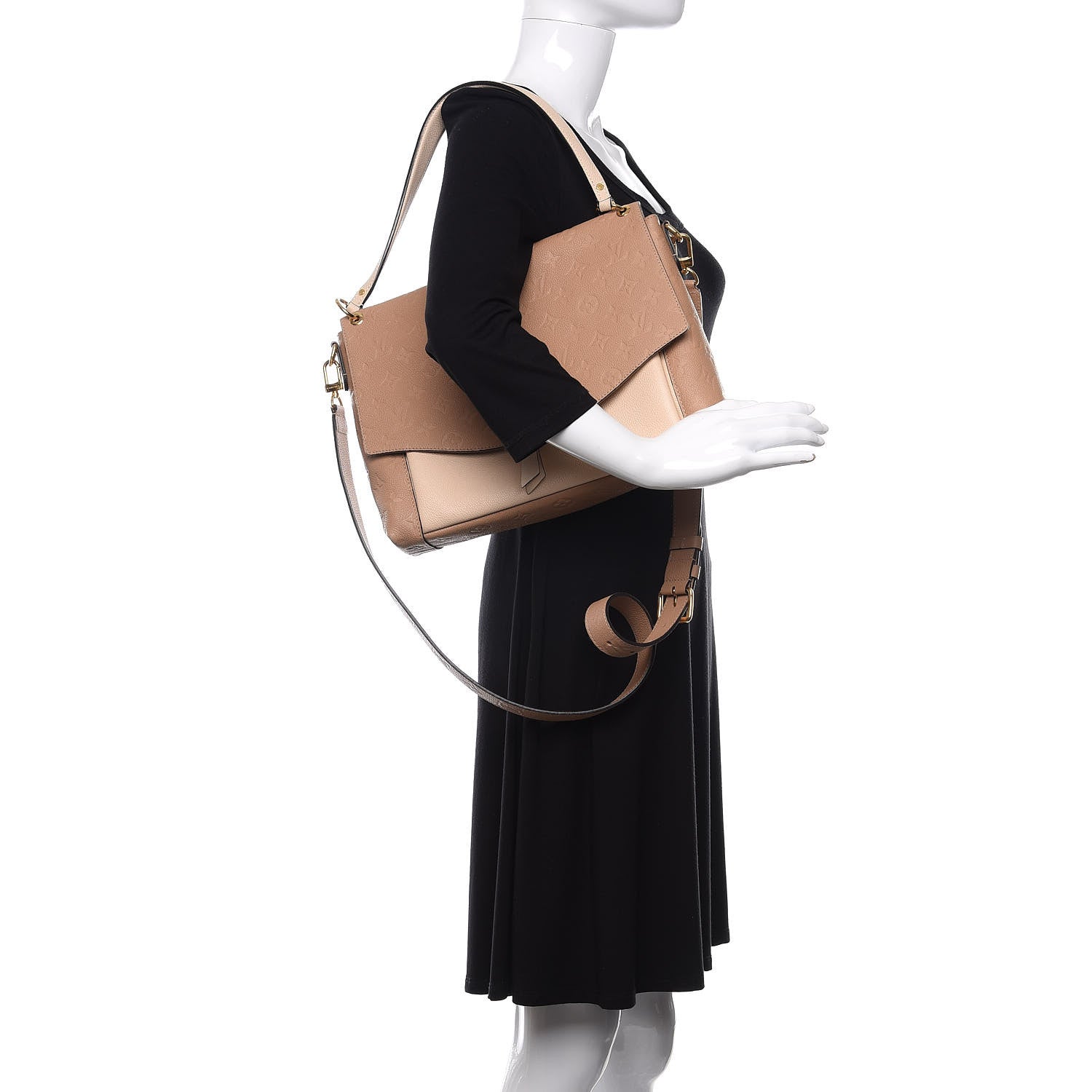 Louis Vuitton Empreinte Blanche MM Papyrus Creme 3 of 13