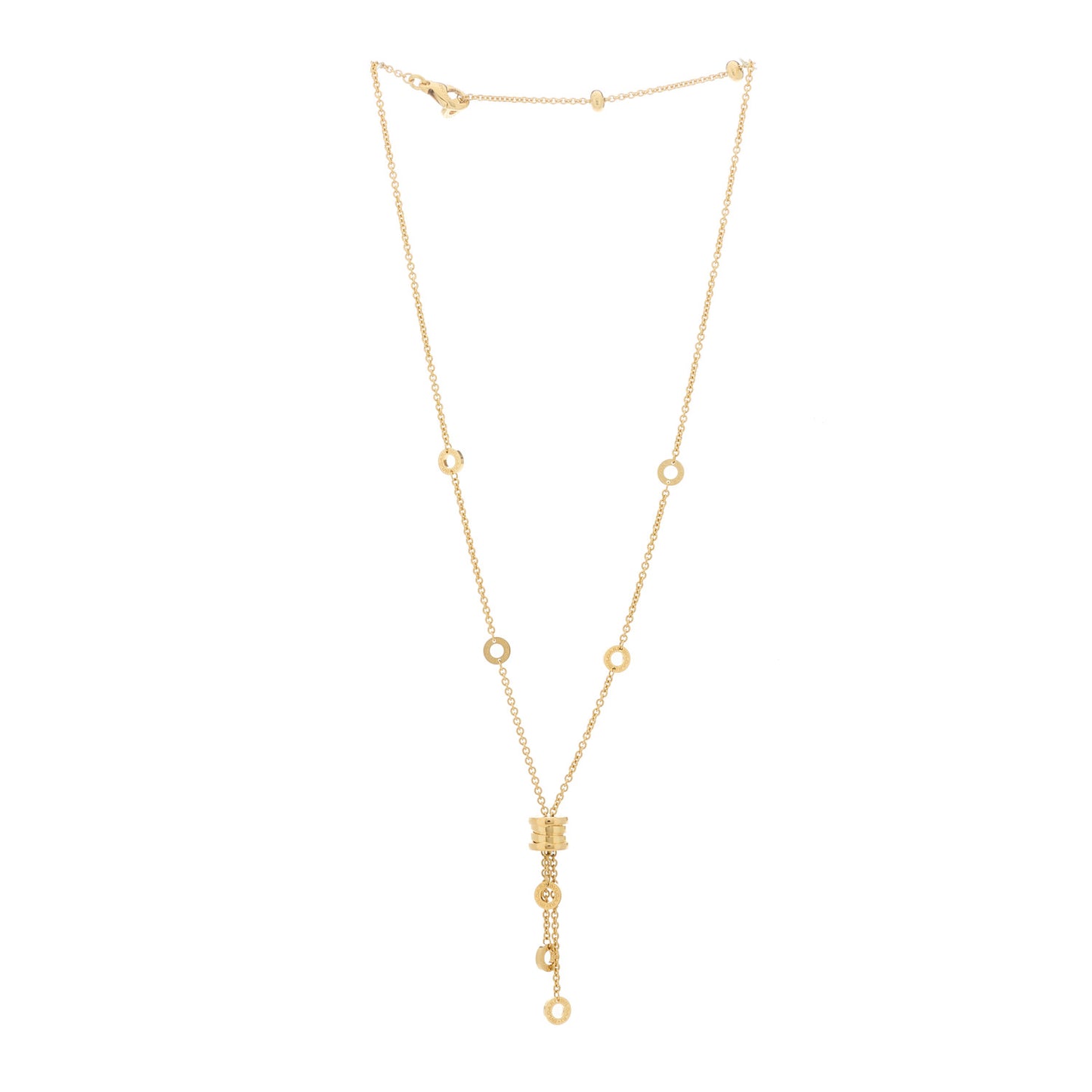 18K Yellow Gold B.Zero1 Lavalier Necklace
