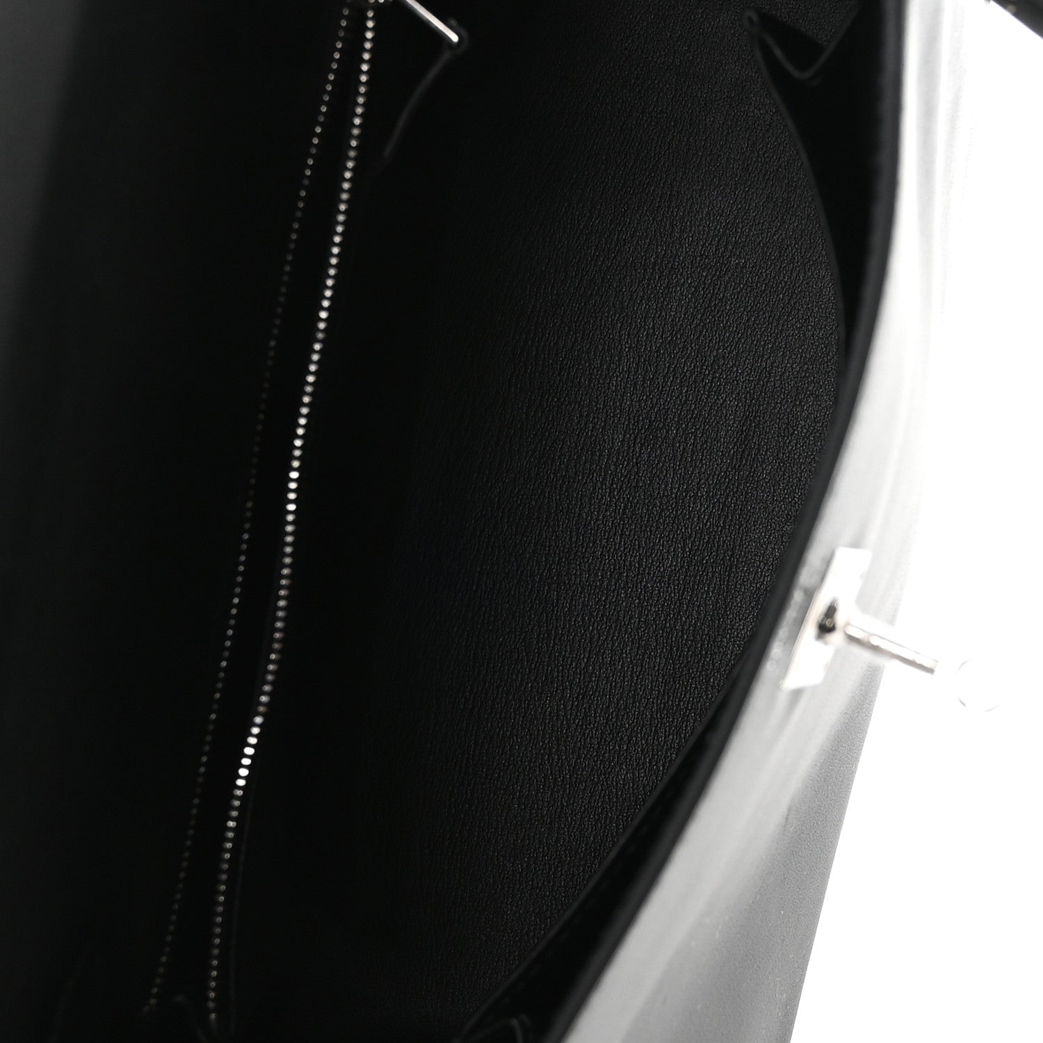 Hermes Cheri Calfskin Kelly Retourne 25 Black 5 of 11