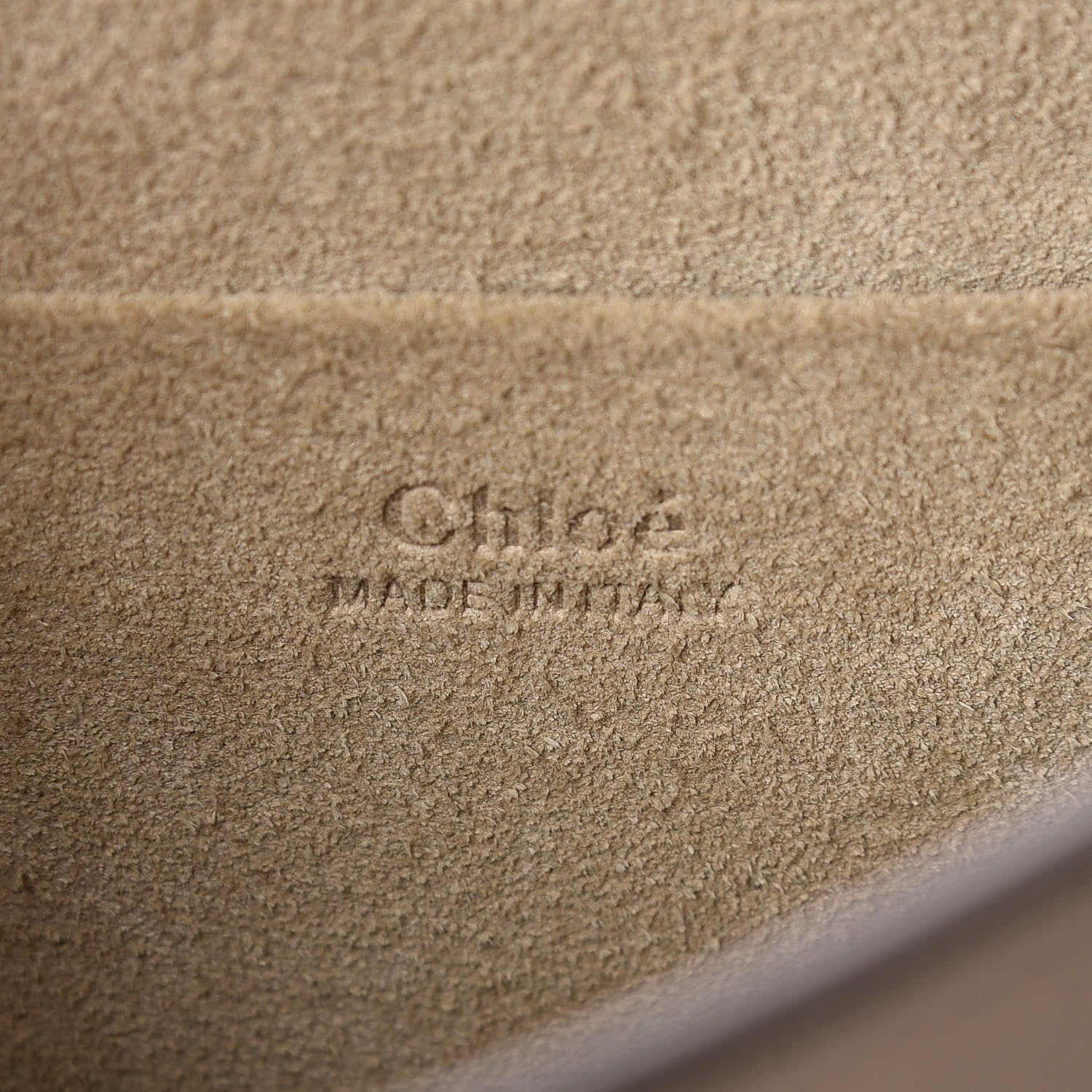 Chloe Calfskin Suede Medium Nile Bracelet Bag Motty Grey 7 of 9