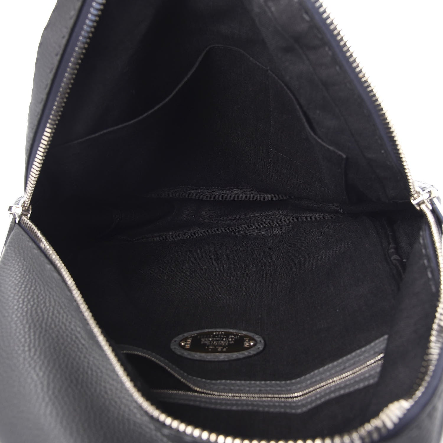 Fendi Calfskin Romano Selleria Faces No Words Emoticon Backpack Aslfalto 4 of 10
