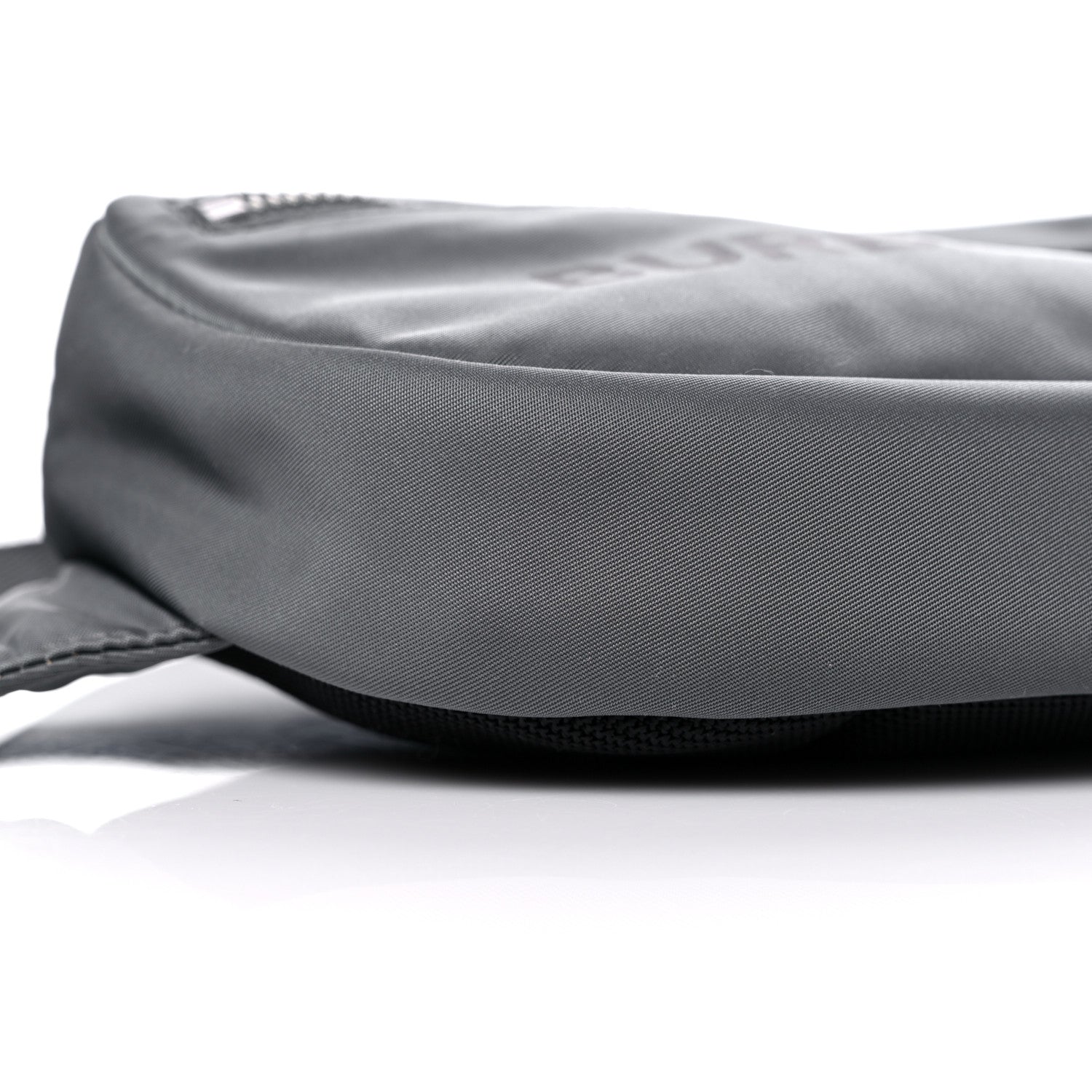 Burberry Econyl Logo Print Small Cannon Bum Bag Charcoal Grey 8 of 9