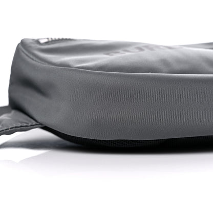 Burberry Econyl Logo Print Small Cannon Bum Bag Charcoal Grey 8 of 9