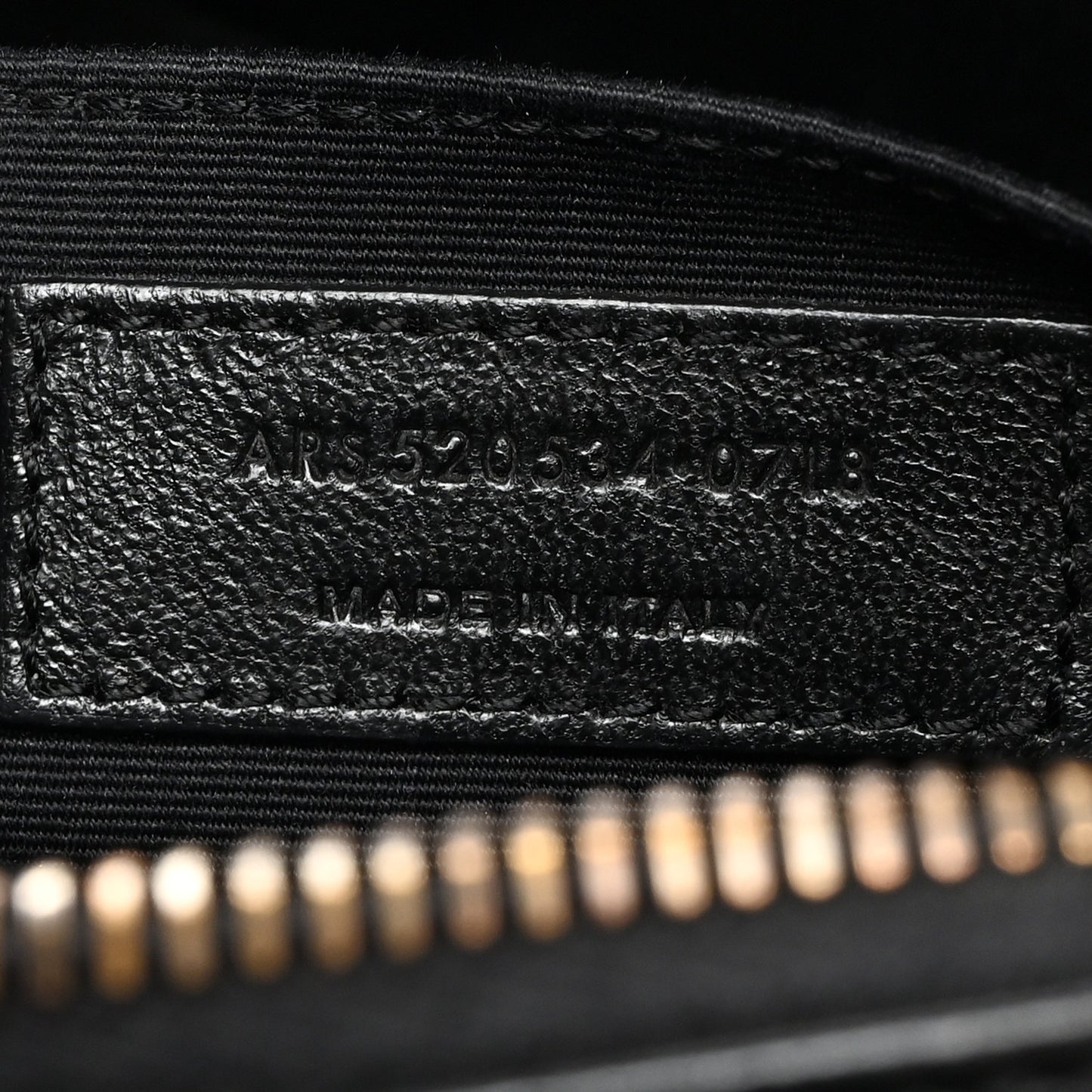 Calfskin Matelasse Monogram Lou Camera Bag Black