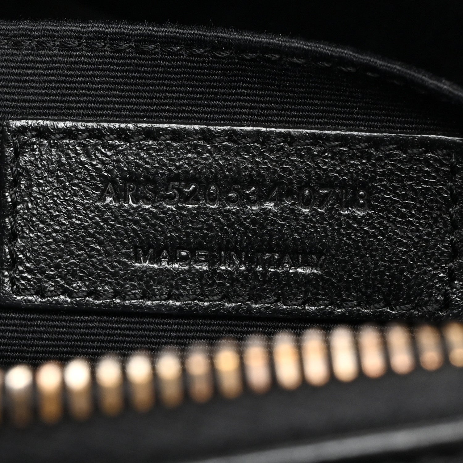 Saint Laurent Calfskin Matelasse Monogram Lou Camera Bag Black 7 of 10