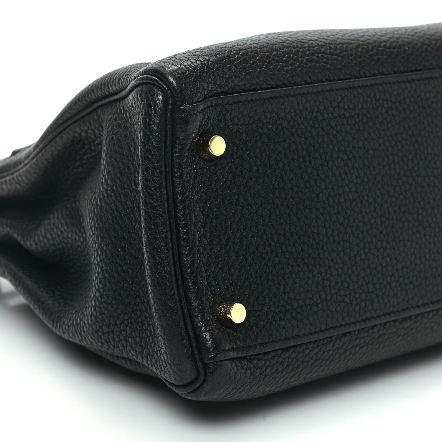 Hermes Togo Kelly Retourne 32 Black 9 of 10